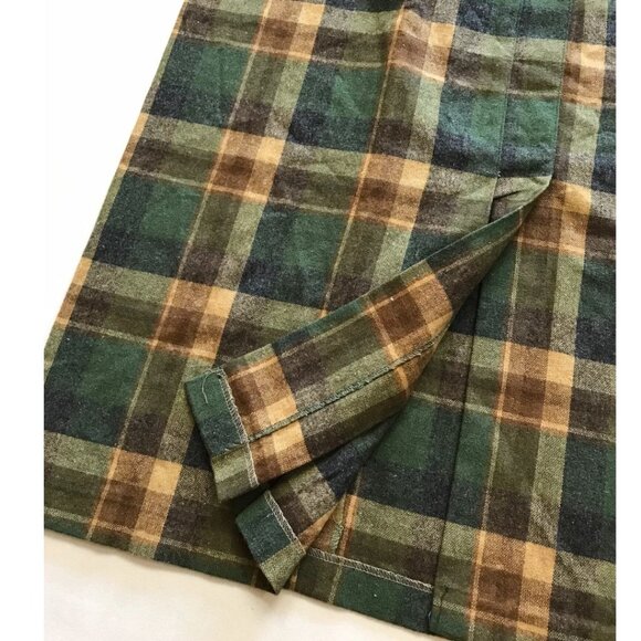 Vintage Turtle Bax Ladies Wool Plaid Skirt Size 7/8 XS Small USA Fall Autumn - Picture 3 of 6